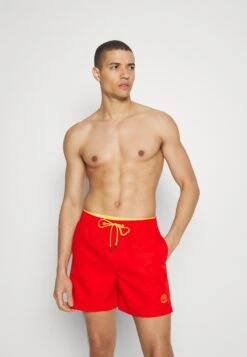 Jack & Jones Jpstfiji Jjswim Neon - Zwemshorts - Chinese Red