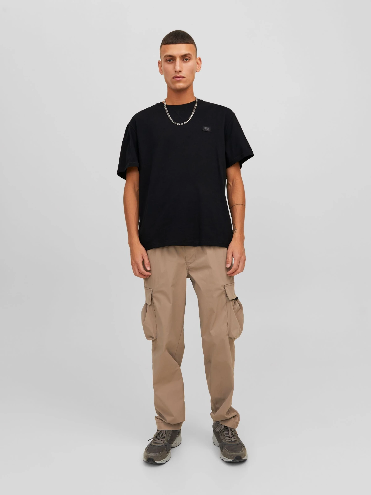 Jack & Jones Jcoclassic Crew Neck - T-Shirt Basic - Black 3 Jack & Jones Jcoclassic Crew Neck - T-Shirt Basic - Black - Afbeelding 3