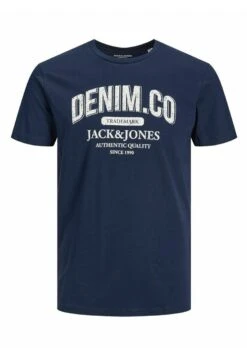 Jack & Jones Plus SizeLogo - T-Shirt Print - Navy Blazer -Jack & Jones Verkoopwinkel 5e1aaeb516f845bf8272ae81b5d69734