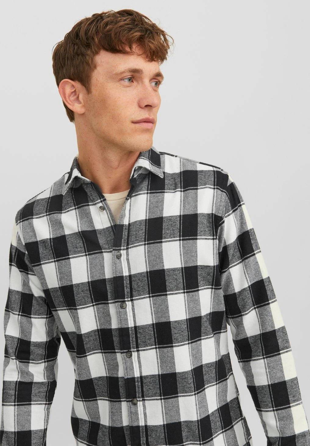 Jack & Jones Ejoshua Ls - Overhemd - Cloud Dancer 5 Jack & Jones Ejoshua Ls - Overhemd - Cloud Dancer - Afbeelding 5