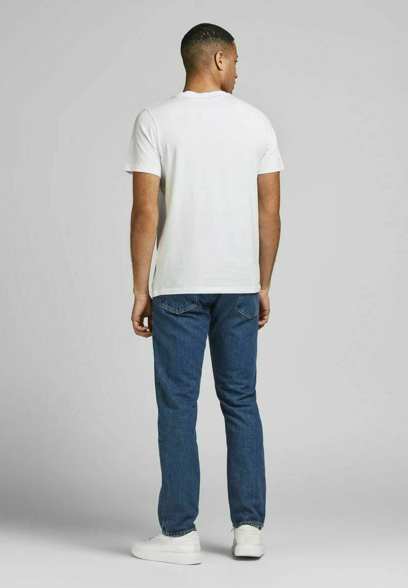 Jack & Jones Jjecorp Logo Ss O NeckNoos - T-Shirt Print - White 3 Jack & Jones Jjecorp Logo Ss O NeckNoos - T-Shirt Print - White - Afbeelding 3