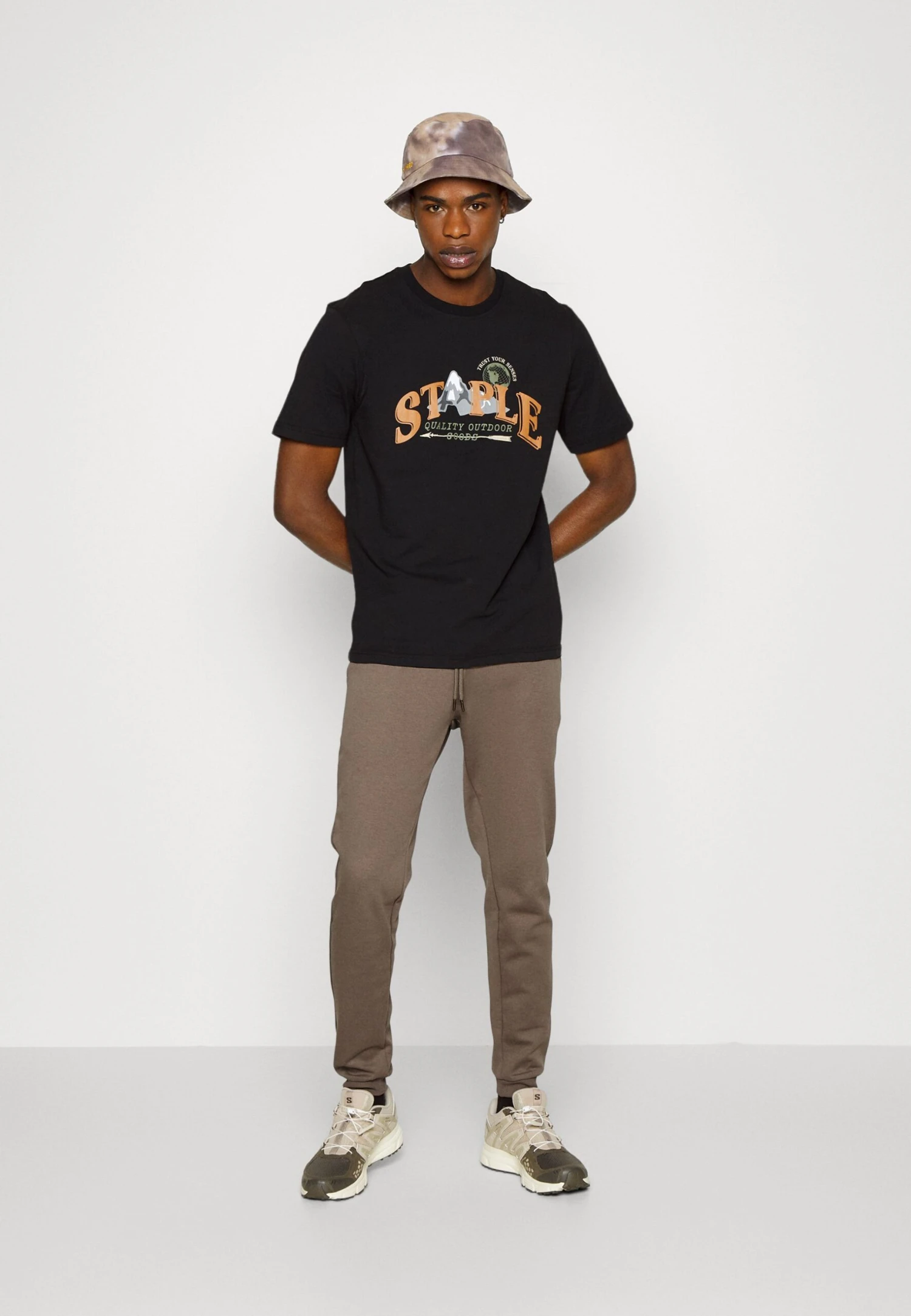 Jack & Jones Jpstwill Jjnewbasic- Trainingsbroek - Brown 2 Jack & Jones Jpstwill Jjnewbasic- Trainingsbroek - Brown - Afbeelding 2