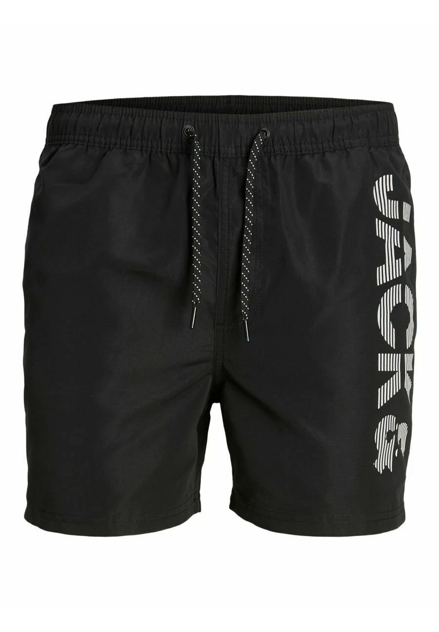 Jack & Jones Jpstfiji Jjswim Splicelogo - Zwemshorts - Black 1 Jack & Jones Jpstfiji Jjswim Splicelogo - Zwemshorts - Black