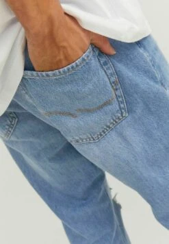 Jack & Jones Straight Leg Jeans - Blue Denim