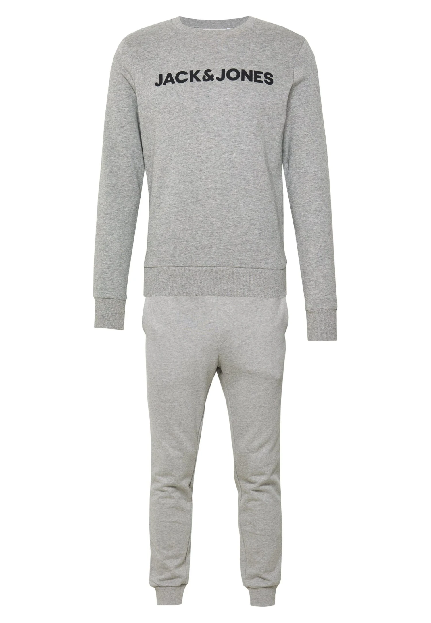 Jack & Jones Jaclounge - Pyjama - Light Grey Melange 8 Jack & Jones Jaclounge - Pyjama - Light Grey Melange - Afbeelding 8