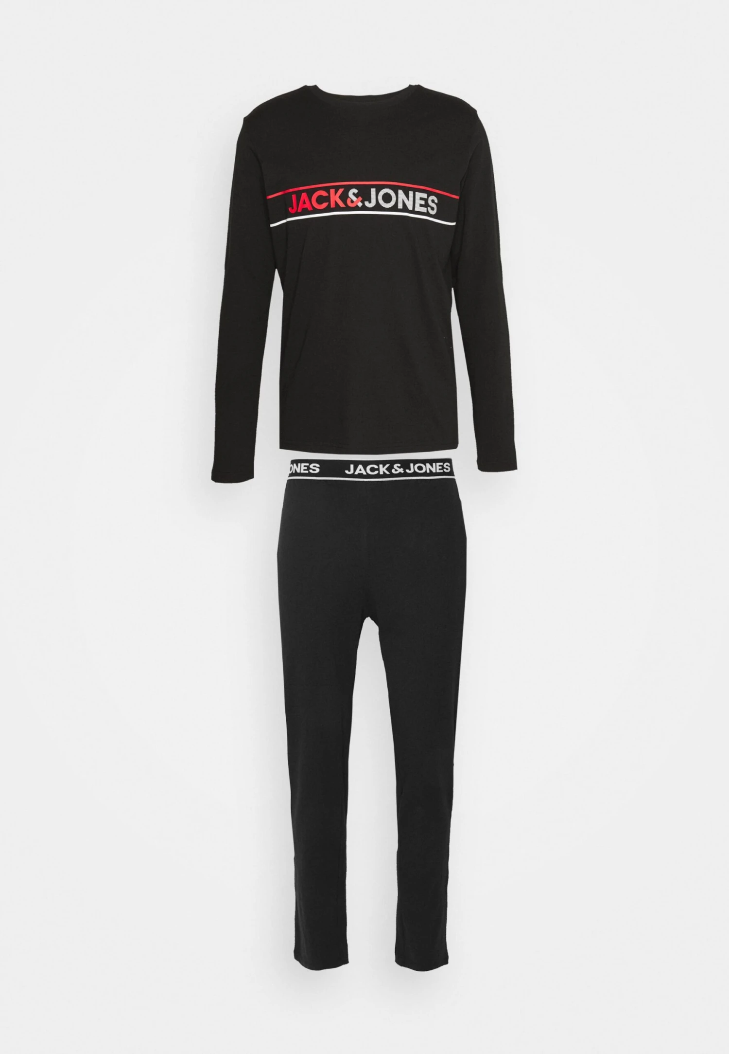 Jack & Jones Jacjaxon Tee And Pants Set - Pyjama - Black 5 Jack & Jones Jacjaxon Tee And Pants Set - Pyjama - Black - Afbeelding 5