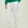 Jack & Jones Kane Brink Grafik - Trainingsbroek - White Melange