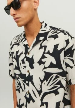 Jack & Jones Jorcabana Aop Ss Ln - Overhemd - Moonbeam -Jack & Jones Verkoopwinkel 65925d2523354338831c4dc79aca1c78