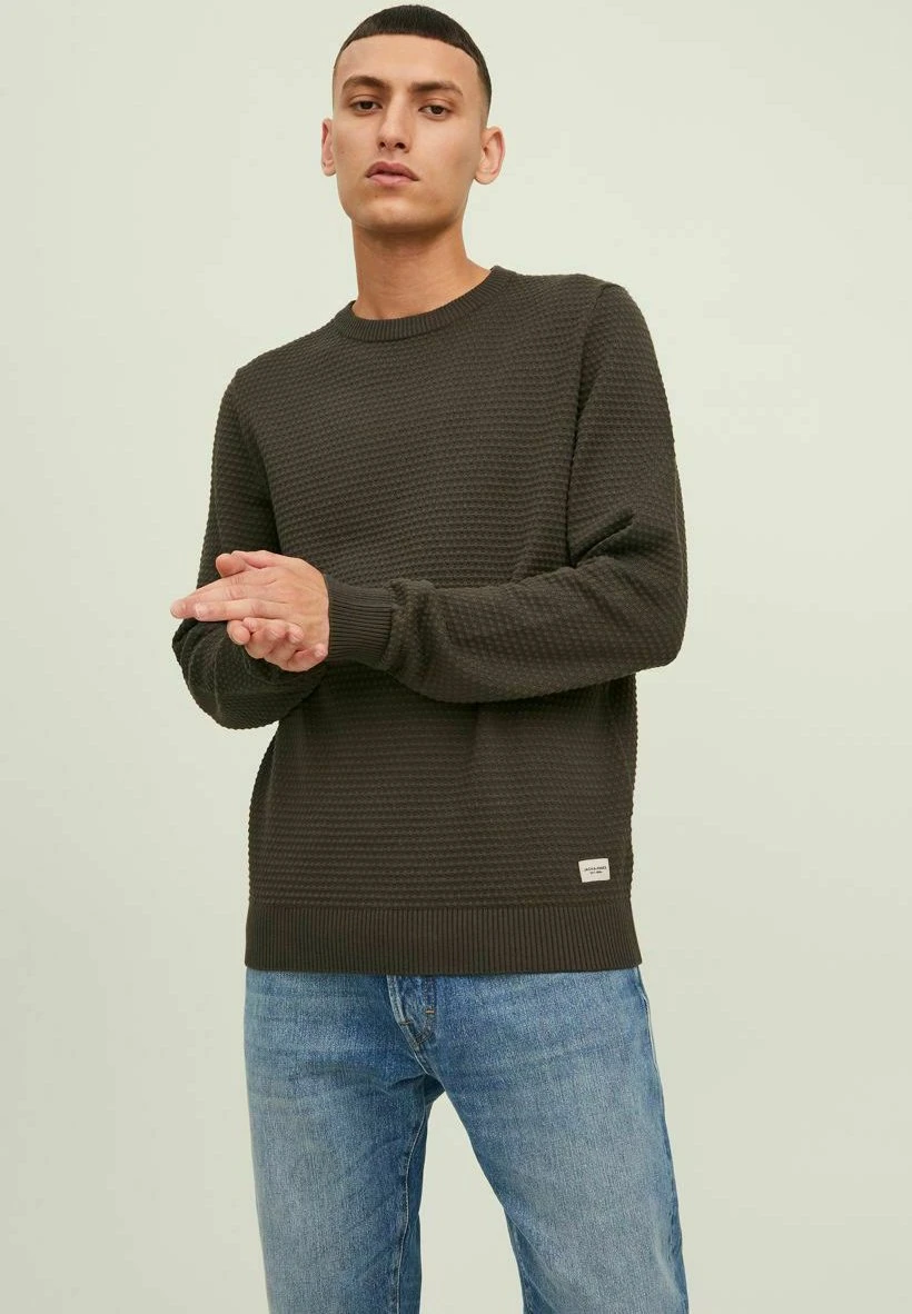 Jack & Jones Jjeatlas Crew Neck Noos - Trui - Rosin 1 Jack & Jones Jjeatlas Crew Neck Noos - Trui - Rosin