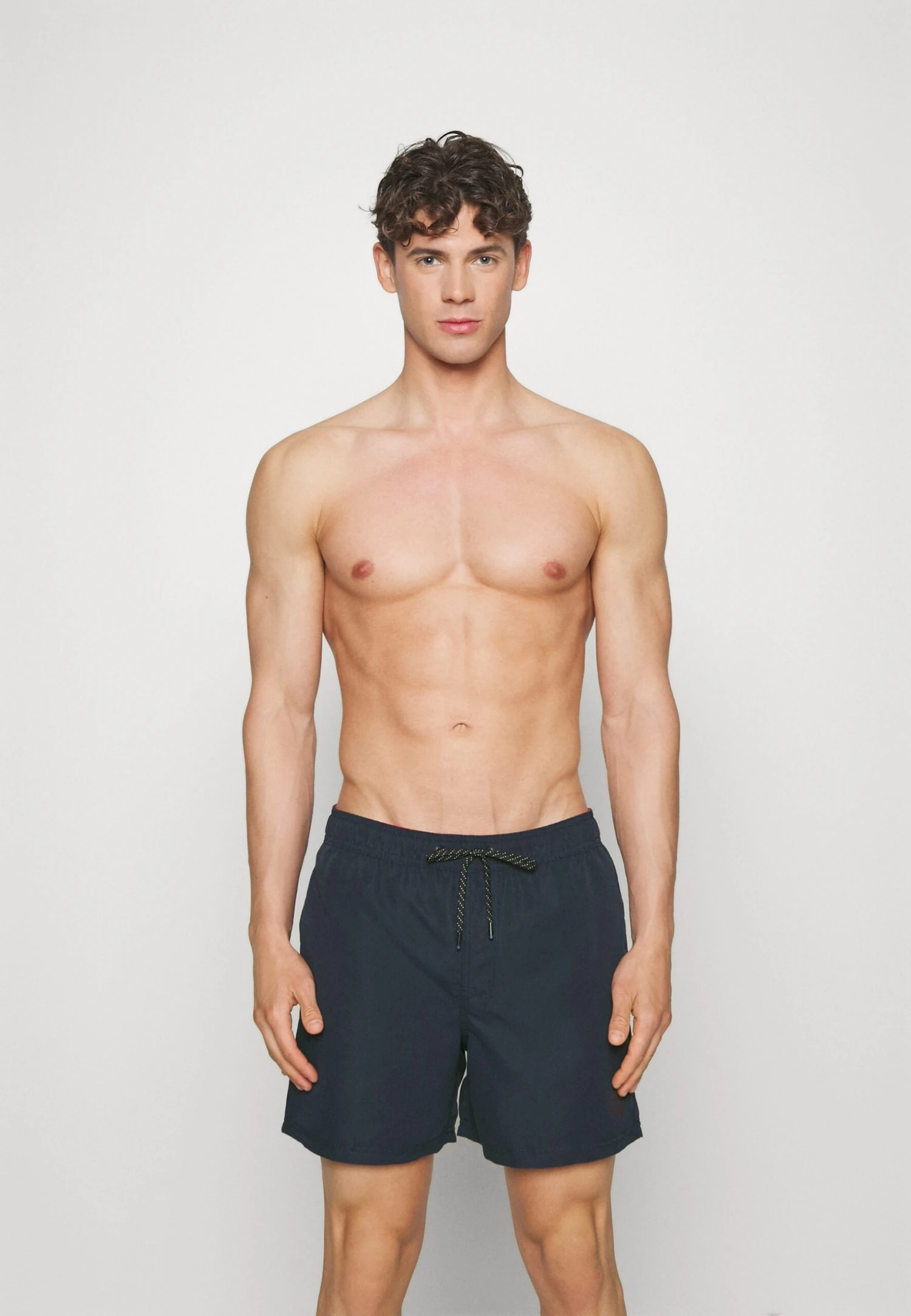 Jack & Jones Jpstfiji Jjswim Solid 2 Pack - Zwemshorts - Navy Blazer/Navy Blazer/Hot Coral 2 Jack & Jones Jpstfiji Jjswim Solid 2 Pack - Zwemshorts - Navy Blazer/Navy Blazer/Hot Coral - Afbeelding 2