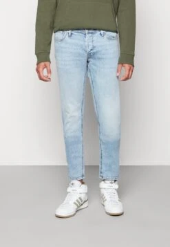 Jack & Jones Jjiglenn Jjoriginal- Slim Fit Jeans - Blue Denim