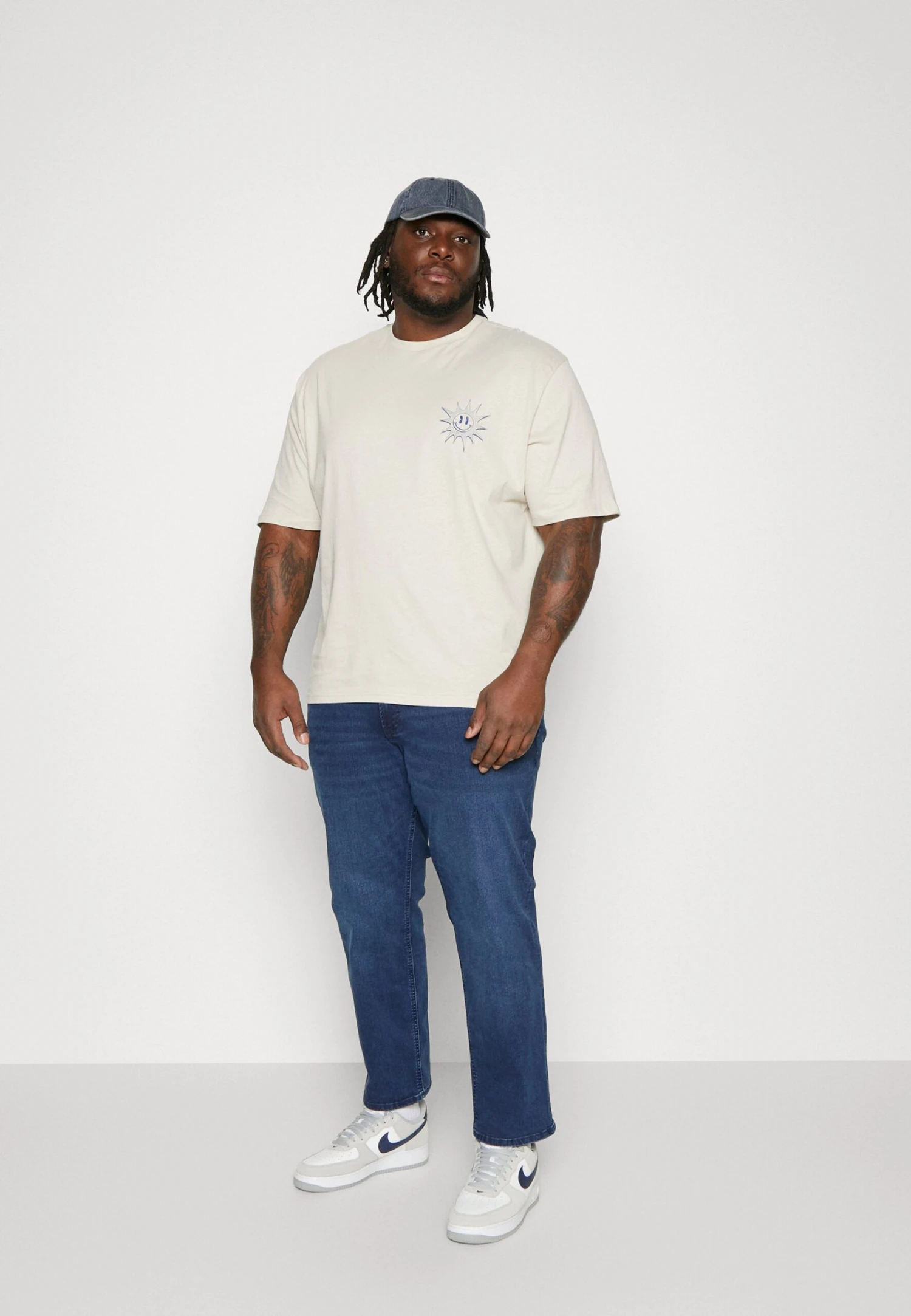 Jack & Jones Jjimike Jjoriginal Sq 350 Pls - Straight Leg Jeans - Blue Denim 2 Jack & Jones Jjimike Jjoriginal Sq 350 Pls - Straight Leg Jeans - Blue Denim - Afbeelding 2