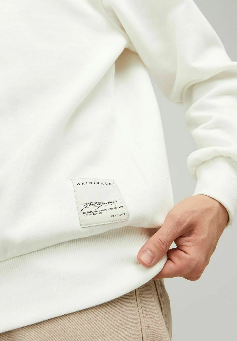 Jack & Jones Crew Neck - Sweater - Cloud Dancer 5 Jack & Jones Crew Neck - Sweater - Cloud Dancer - Afbeelding 5