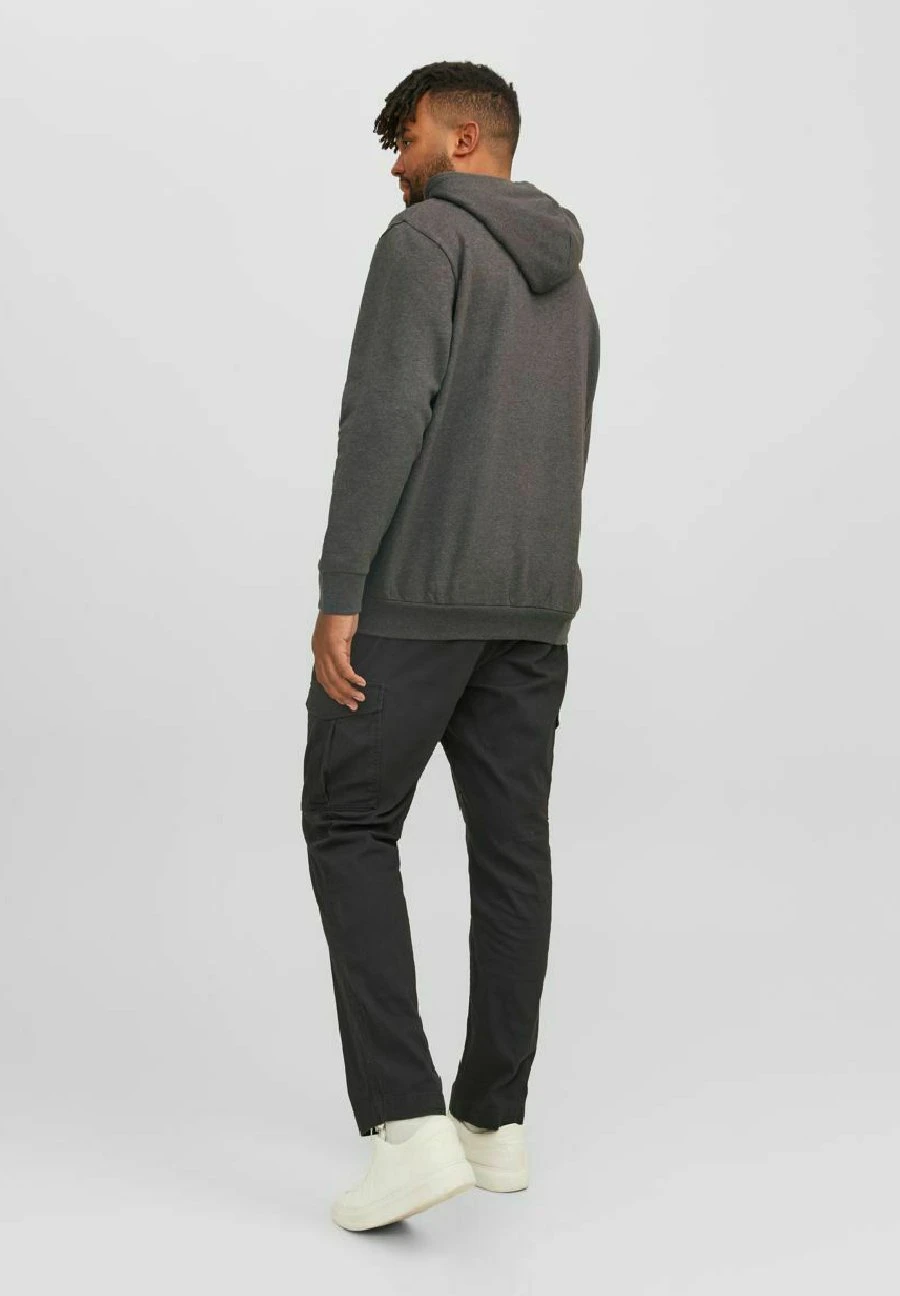 Jack & Jones JjelogoCol Noos Pls - Hoodie - Dark Grey Melange 3 Jack & Jones JjelogoCol Noos Pls - Hoodie - Dark Grey Melange - Afbeelding 3