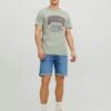 Jack & Jones Jjirick Jjoriginal - Jeansshort - Blue Denim