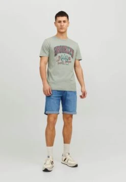 Jack & Jones Jjirick Jjoriginal - Jeansshort - Blue Denim