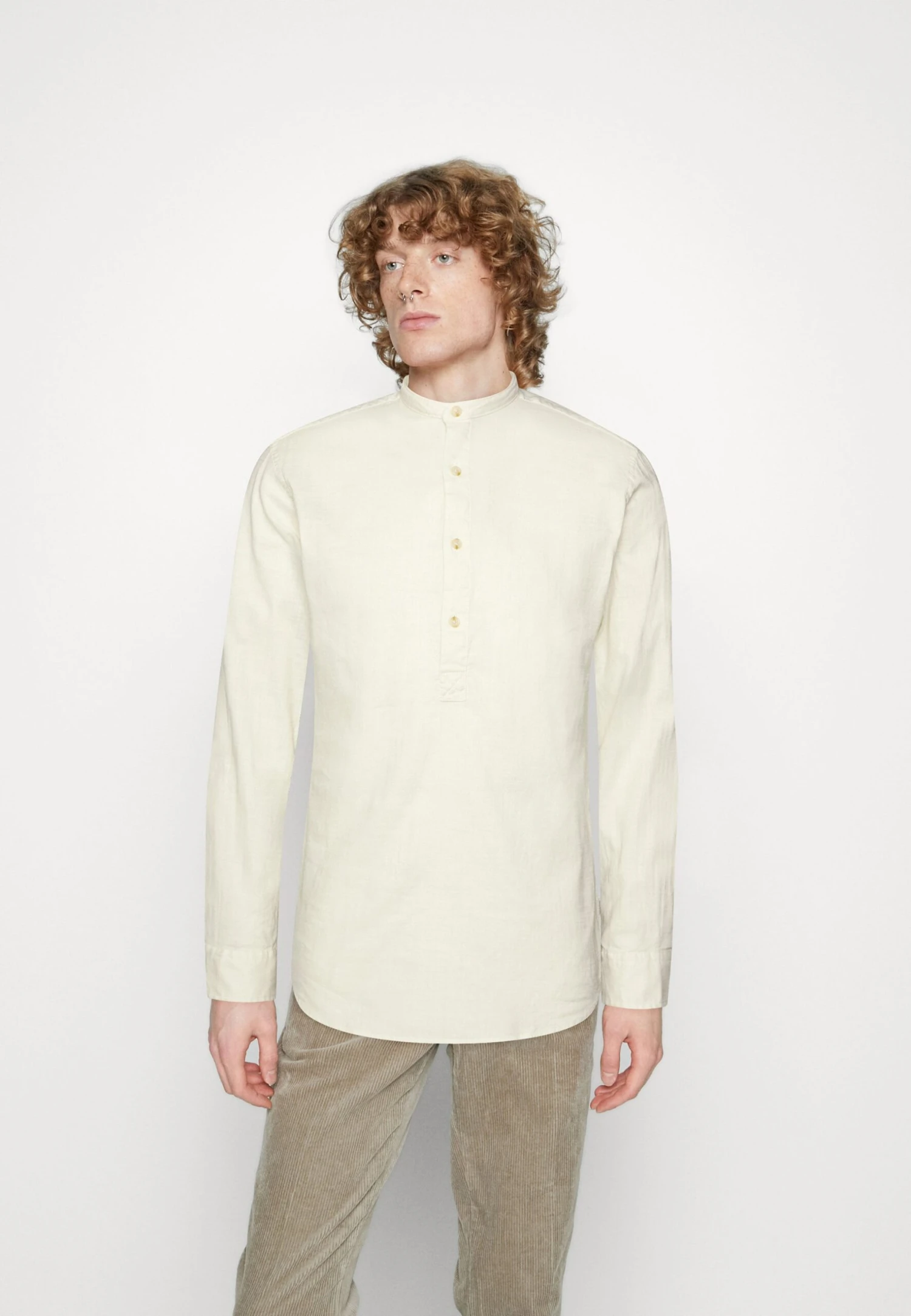 Jack & Jones Jjslub Tunic- Overhemd - Cloud Dancer 1 Jack & Jones Jjslub Tunic- Overhemd - Cloud Dancer