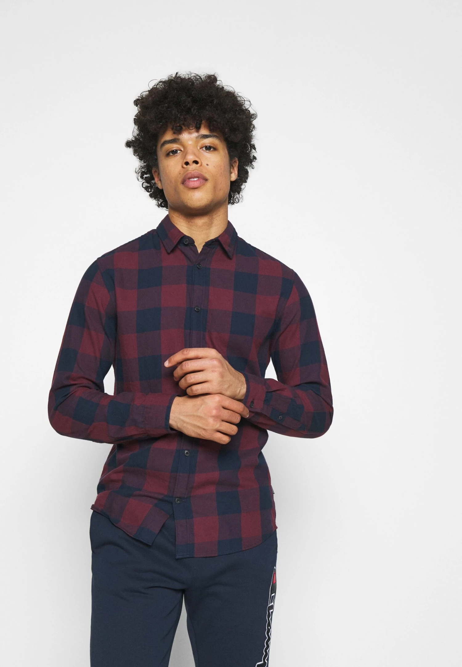 Jack & Jones Jegingham- Overhemd - Port Royale 1 Jack & Jones Jegingham- Overhemd - Port Royale