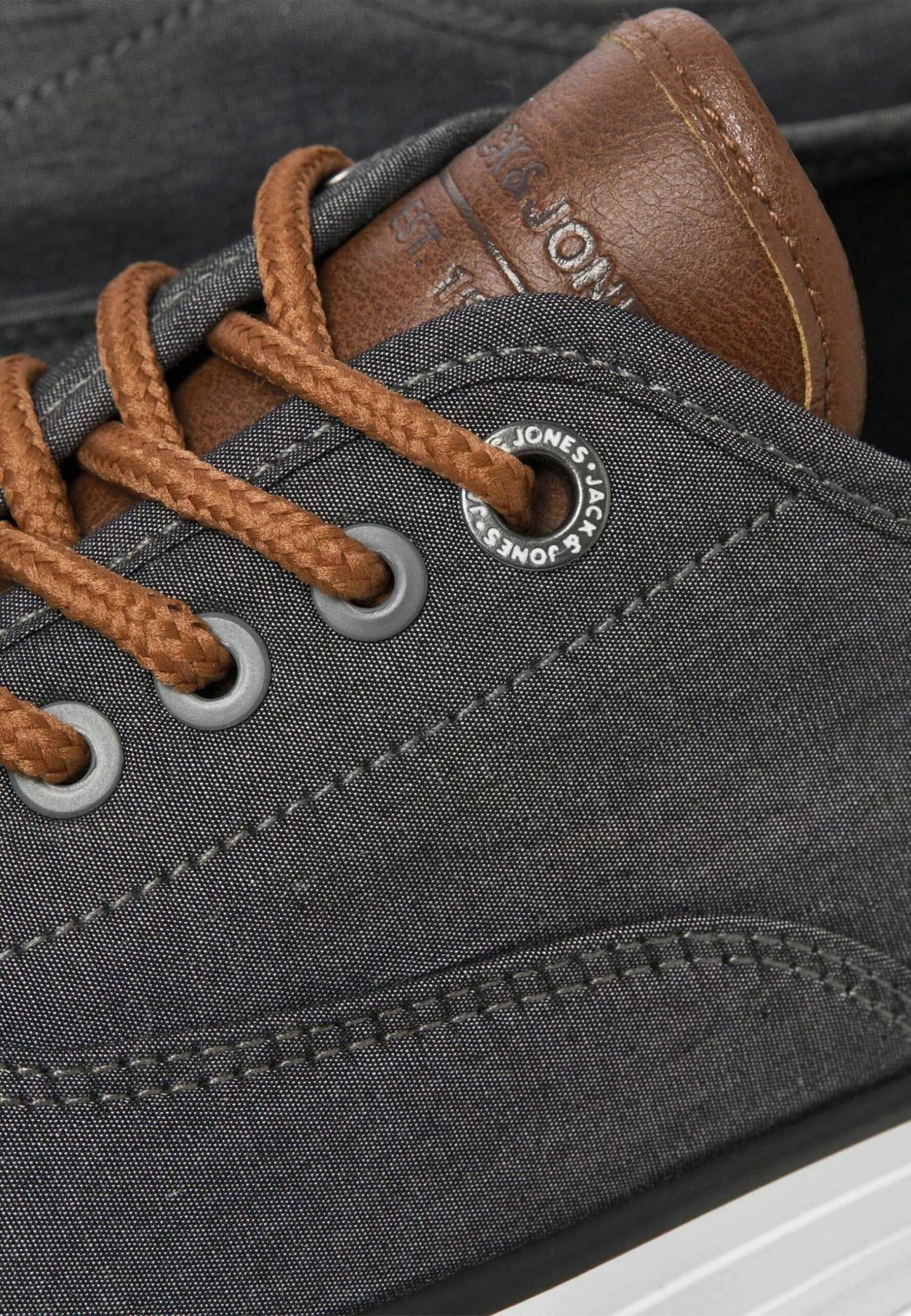 Jack & Jones Jfwcurtis Casual - Sneakers Laag - Grau 6 Jack & Jones Jfwcurtis Casual - Sneakers Laag - Grau - Afbeelding 6