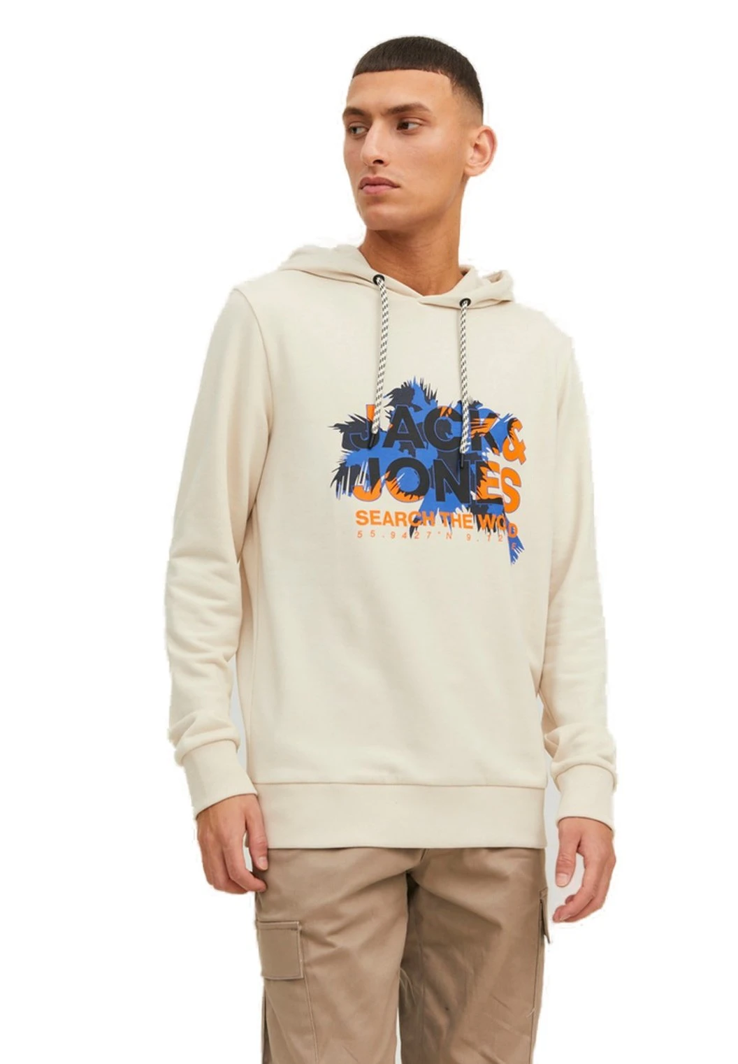 Jack & Jones Comarina - Sweater - Moonbeam 1 Jack & Jones Comarina - Sweater - Moonbeam