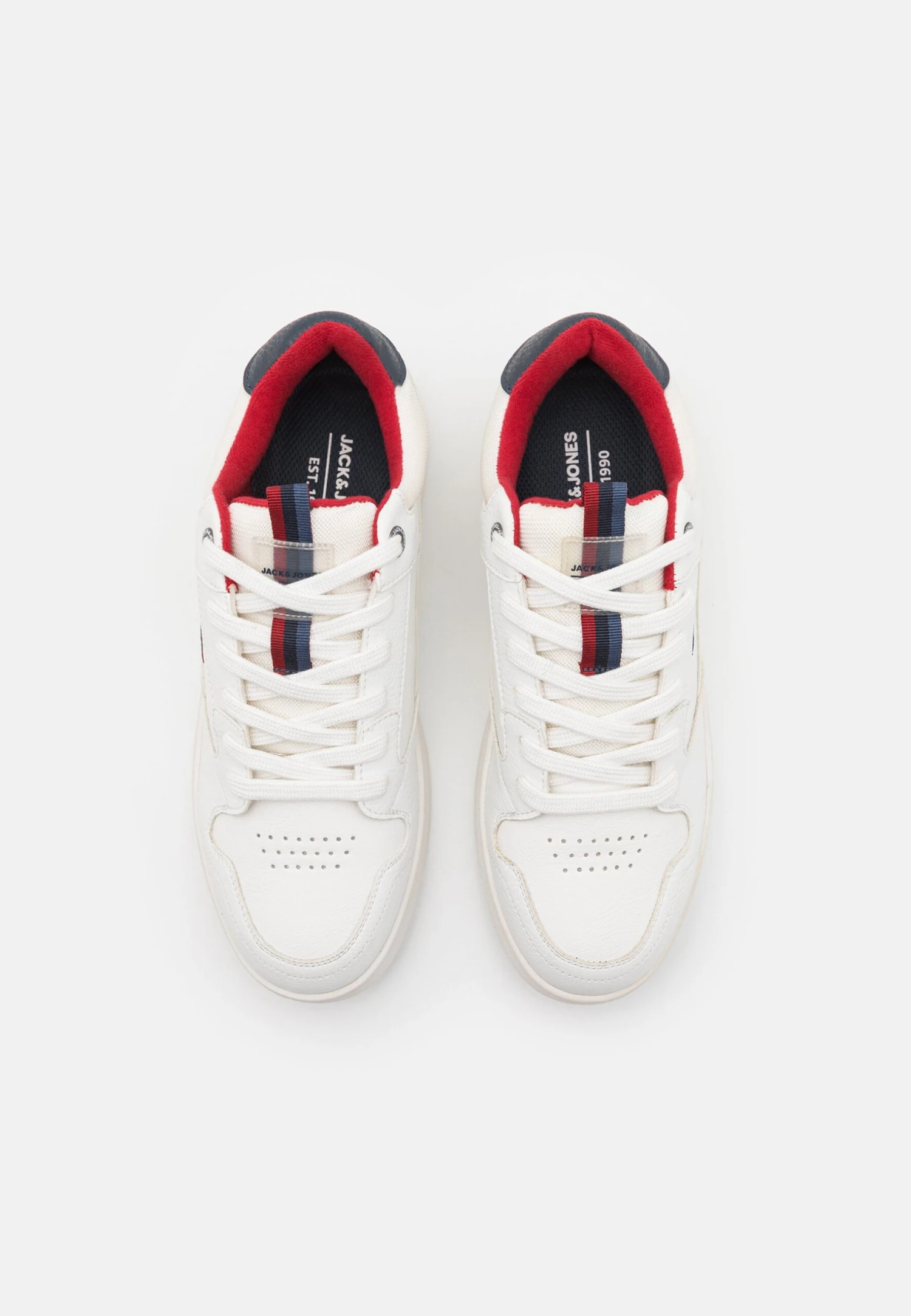 Jack & Jones Jfwheath- Sneakers Laag - Bright White 4 Jack & Jones Jfwheath- Sneakers Laag - Bright White - Afbeelding 4