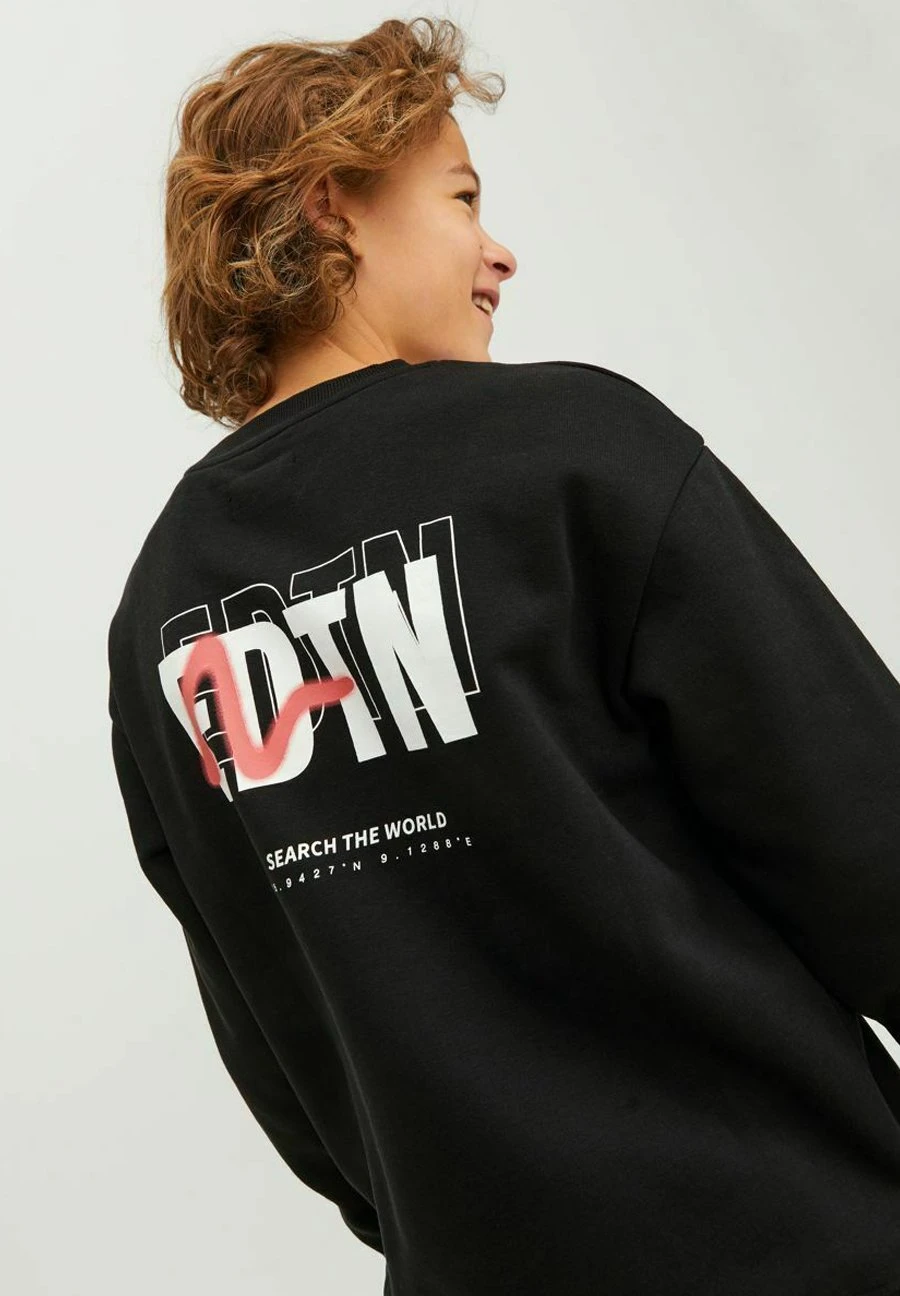 Jack & Jones Junior Junior- Sweater - Black 6 Jack & Jones Junior Junior- Sweater - Black - Afbeelding 6