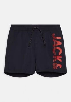 Jack & Jones Junior Jjicrete Jjswim Logo - Zwemshorts - Navy Blazer