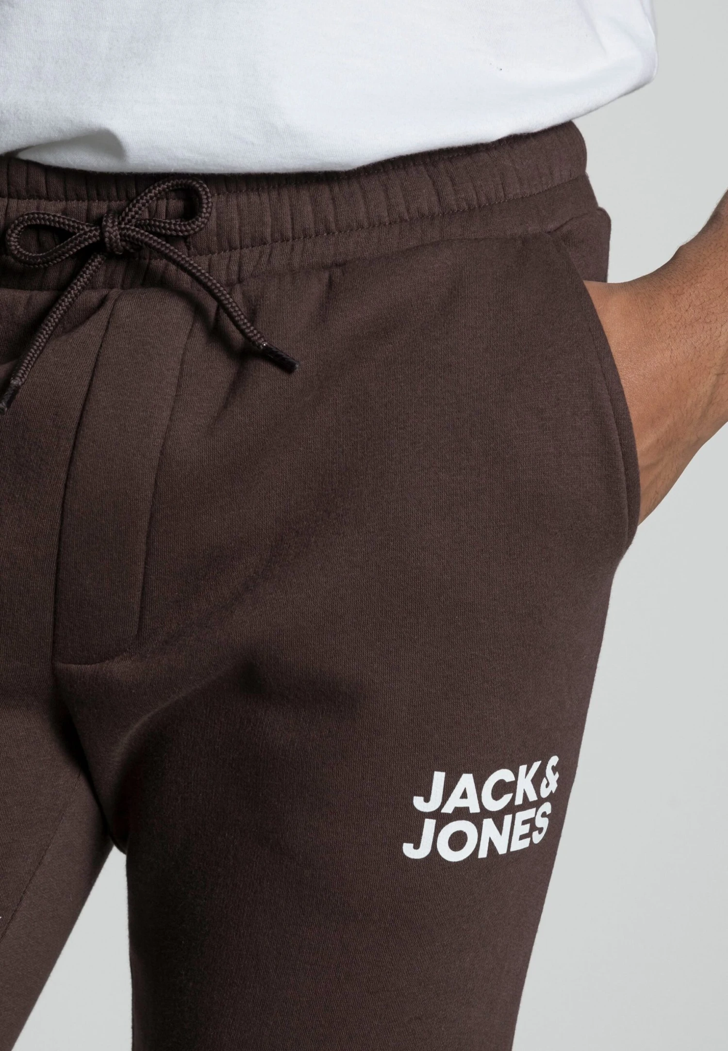Jack & Jones Igordon Newsoft Gms- Trainingsbroek - Seal Brown 5 Jack & Jones Igordon Newsoft Gms- Trainingsbroek - Seal Brown - Afbeelding 5