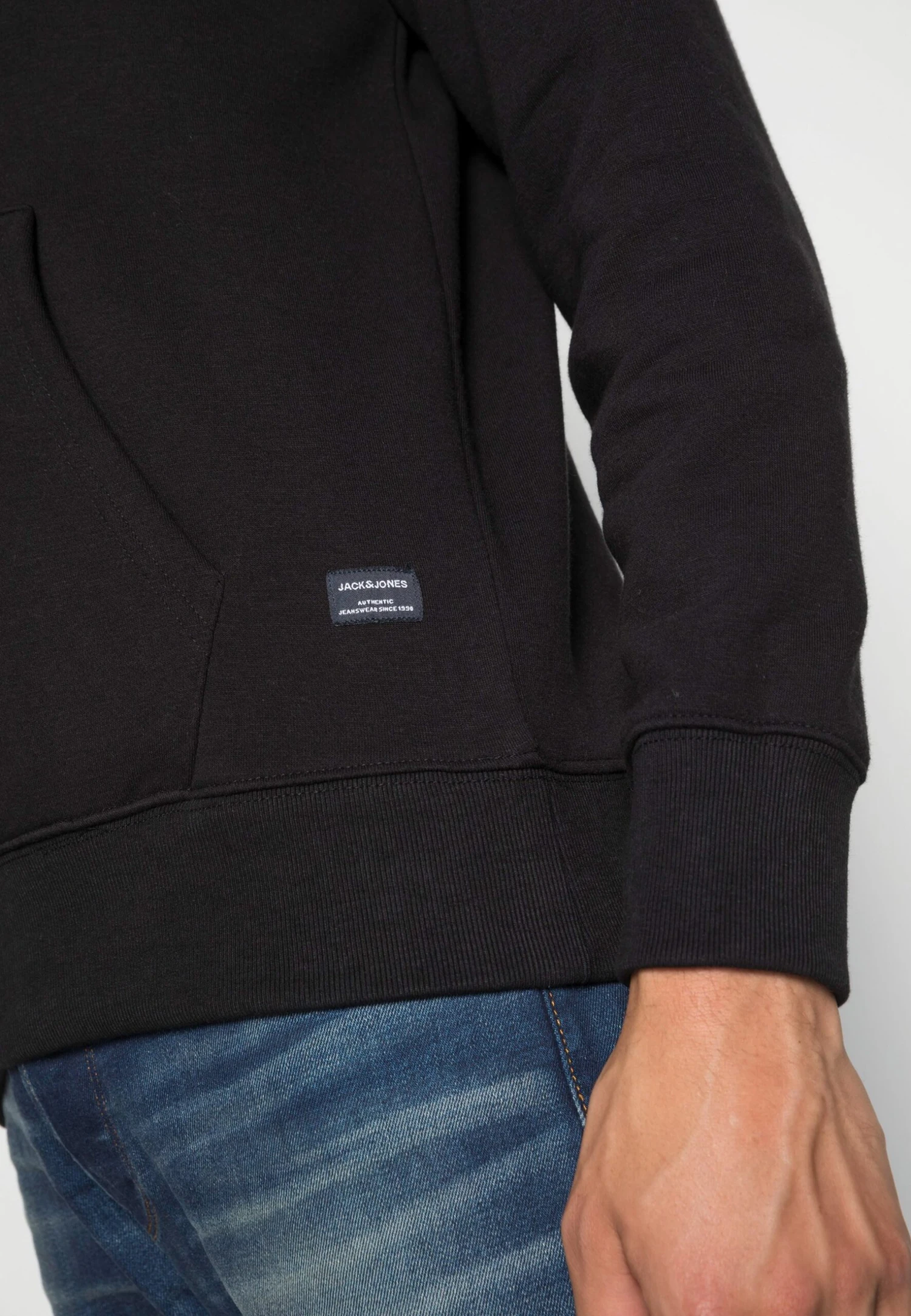 Jack & Jones Jjesoft Hood - Hoodie - Black 5 Jack & Jones Jjesoft Hood - Hoodie - Black - Afbeelding 5