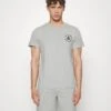 Jack & Jones Jacbasic Tee Set - Pyjama - Light Grey Melange