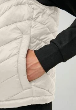 Jack & Jones Jjehero Warmer Collar Noos - Bodywarmer - Moonbeam -Jack & Jones Verkoopwinkel 7585124a2e774bfd821396d62bf20f34