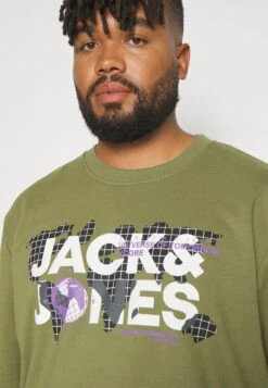 Jack & Jones Jcodust Crew Neck- Sweater - Olive Branch 9 Jack & Jones Jcodust Crew Neck- Sweater - Olive Branch -Jack & Jones Verkoopwinkel 75d0813591e8424595a34e8e63e3d2a2