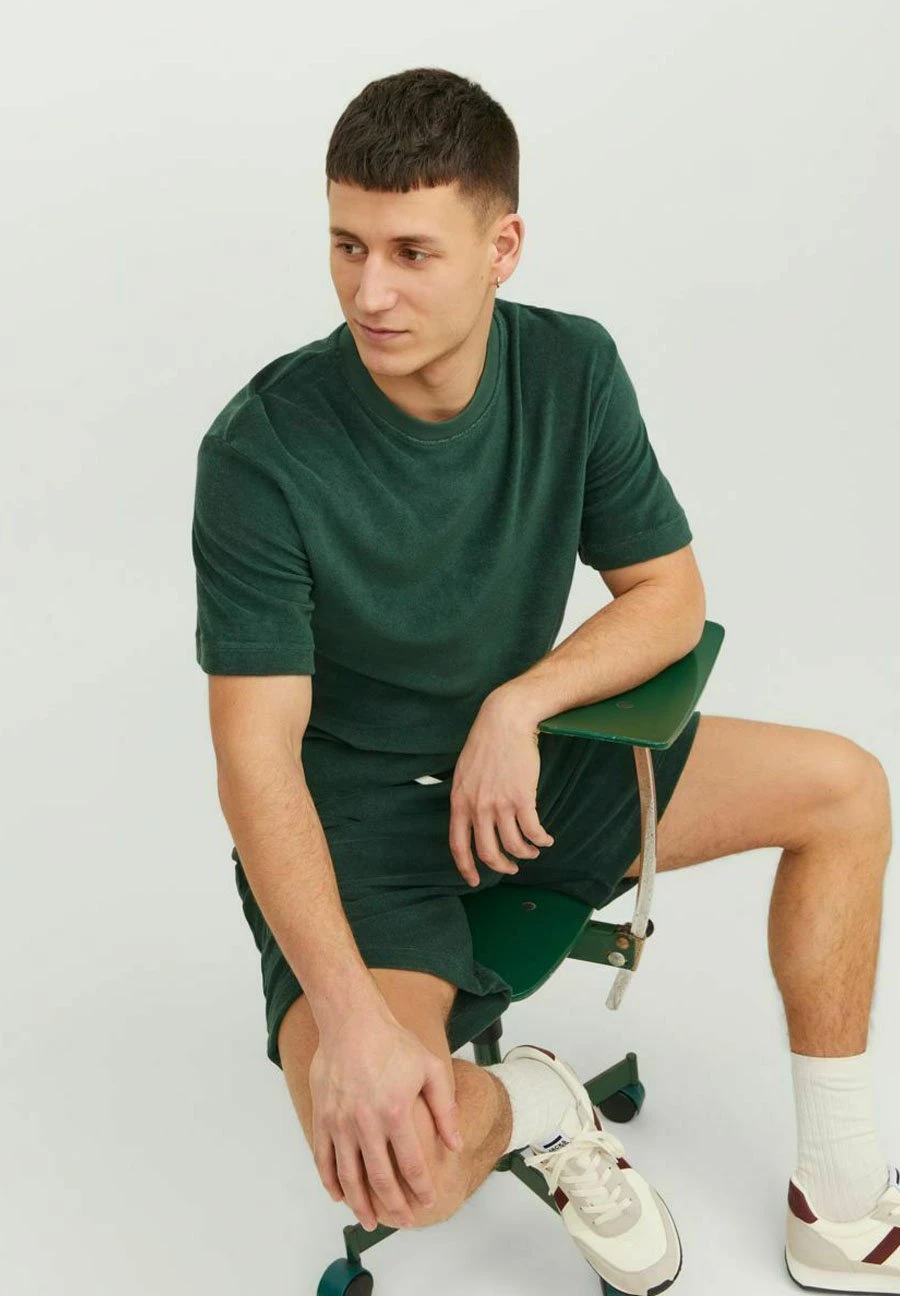 Jack & Jones Basic - T-Shirt Basic - Trekking Green 6 Jack & Jones Basic - T-Shirt Basic - Trekking Green - Afbeelding 6