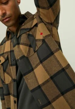 Jack & Jones Overshirt Karomuster- Overhemd - Otter -Jack & Jones Verkoopwinkel 76ed3cd414c7442994c16453a8b27ed6