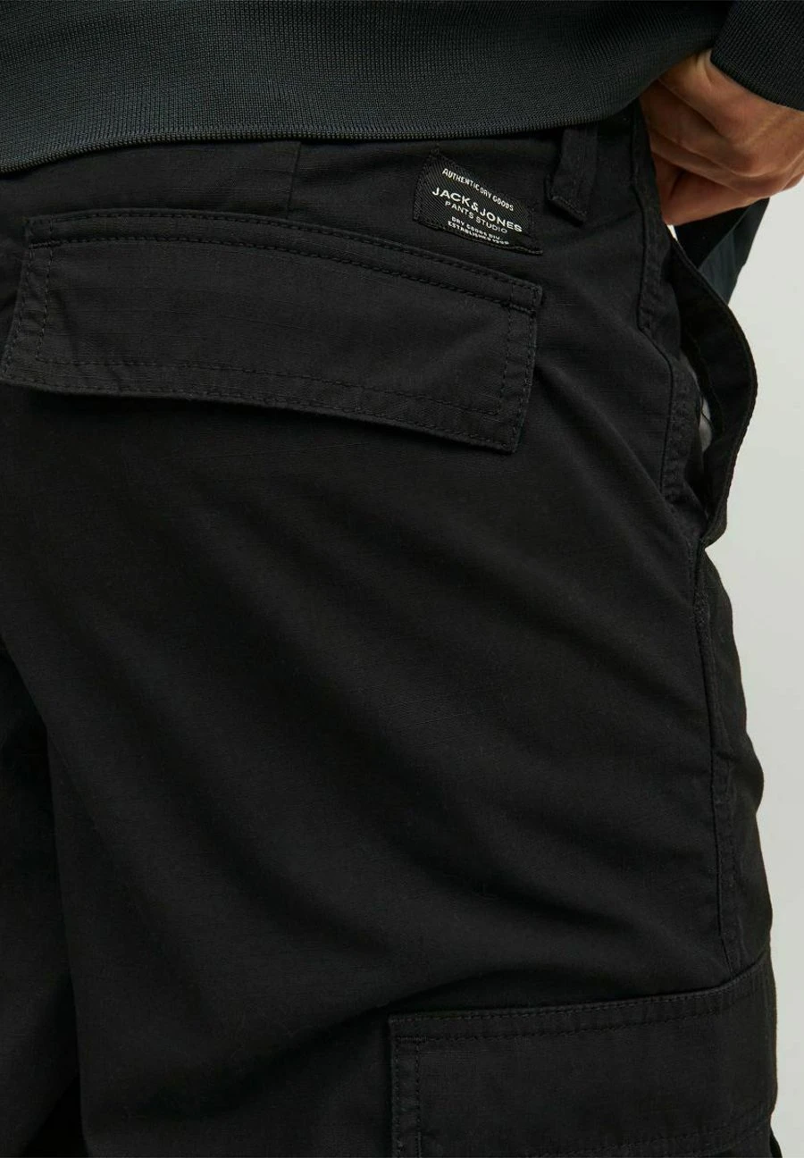 Jack & Jones Karl Flint Cuffed - Cargobroek - Black 4 Jack & Jones Karl Flint Cuffed - Cargobroek - Black - Afbeelding 4