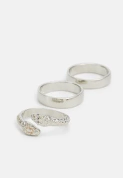 Jack & Jones Jacsnake 3 Pack - Ring - Silver Colour -Jack & Jones Verkoopwinkel 787b5f79a36a4b4795c48efad7feb4a1