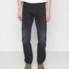 Jack & Jones Jjimike Jjwood - Straight Leg Jeans - Black Denim