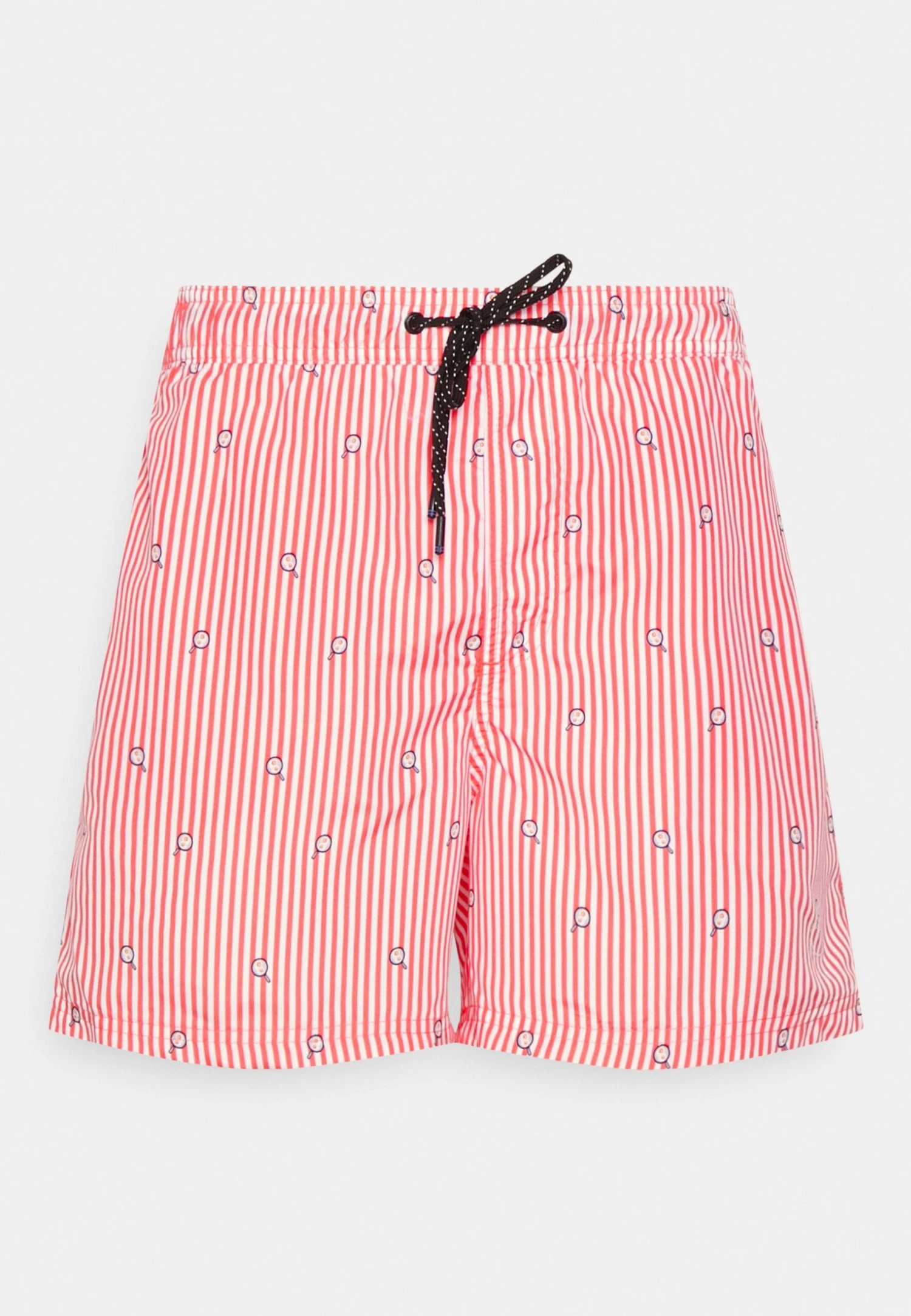 Jack & Jones Jpstfiji Jjswim Mini Stripe - Zwemshorts - Hot Coral 1 Jack & Jones Jpstfiji Jjswim Mini Stripe - Zwemshorts - Hot Coral