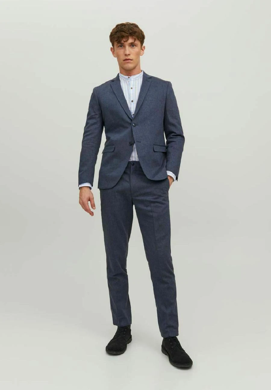 JACK&JONES Premium Jprriviera Slim Fit- Blazer - Navy Blazer 2 JACK&JONES Premium Jprriviera Slim Fit- Blazer - Navy Blazer - Afbeelding 2