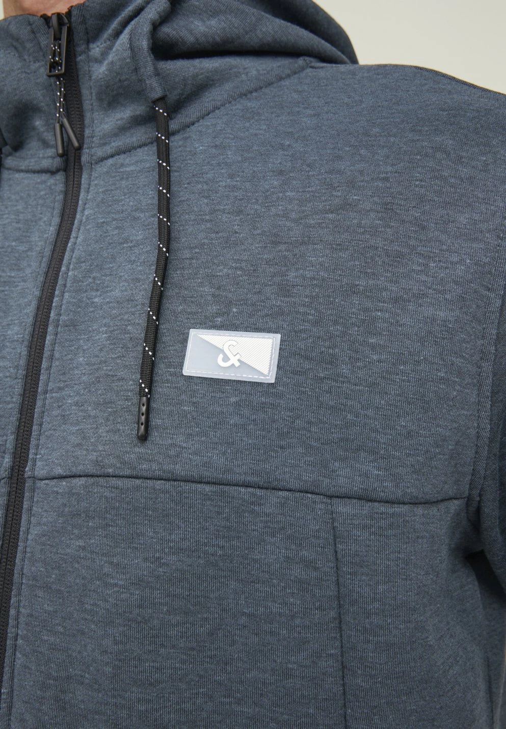 Jack & Jones Jcoair - Sweater Met Rits - Orion Blue 4 Jack & Jones Jcoair - Sweater Met Rits - Orion Blue - Afbeelding 4