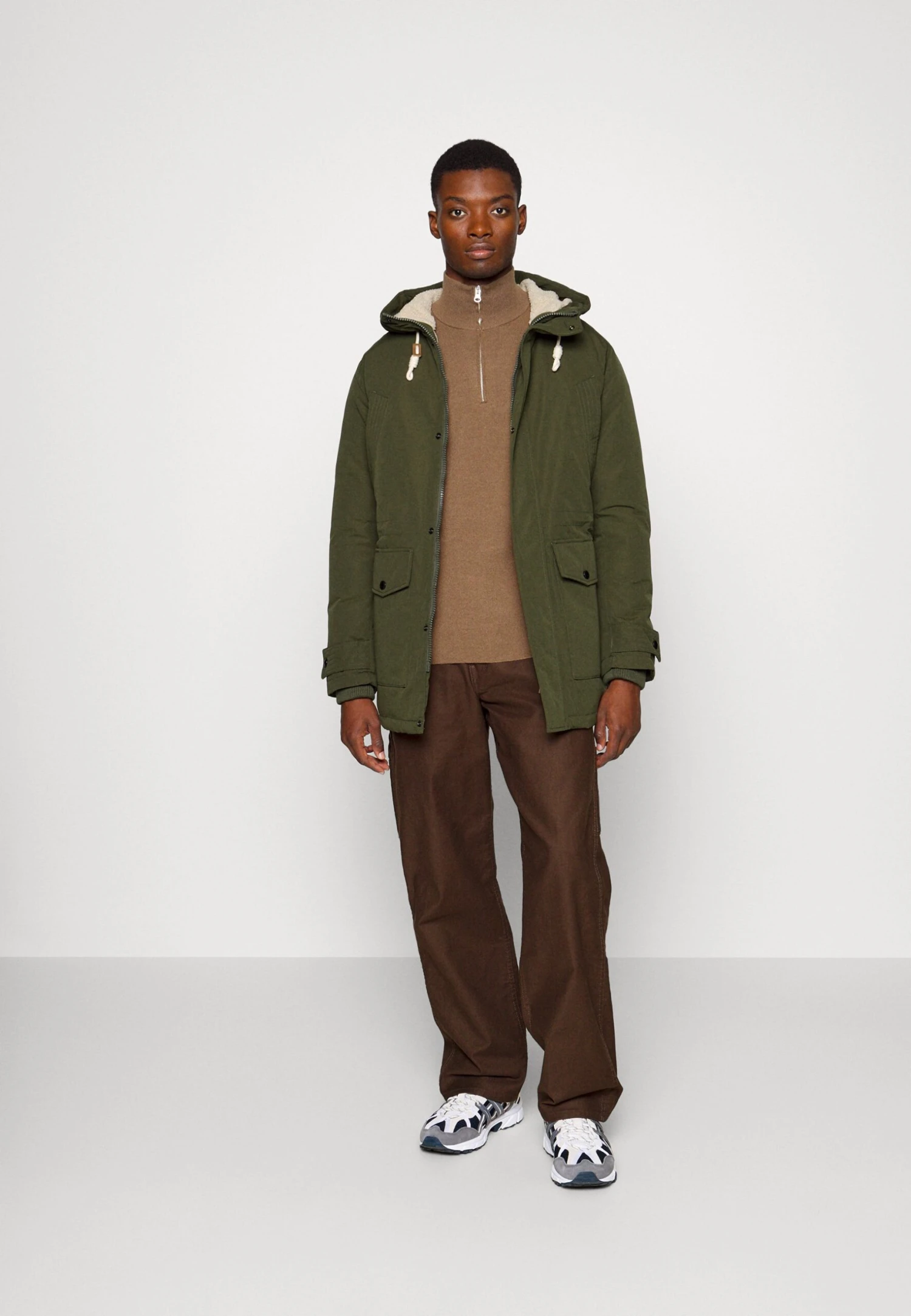 Jack & Jones Jjemash Teddy - Winterjas - Forest Night 2 Jack & Jones Jjemash Teddy - Winterjas - Forest Night - Afbeelding 2