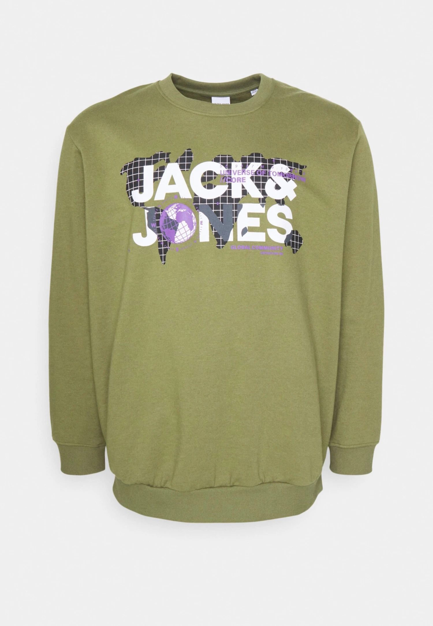 Jack & Jones Jcodust Crew Neck- Sweater - Olive Branch 5 Jack & Jones Jcodust Crew Neck- Sweater - Olive Branch - Afbeelding 5