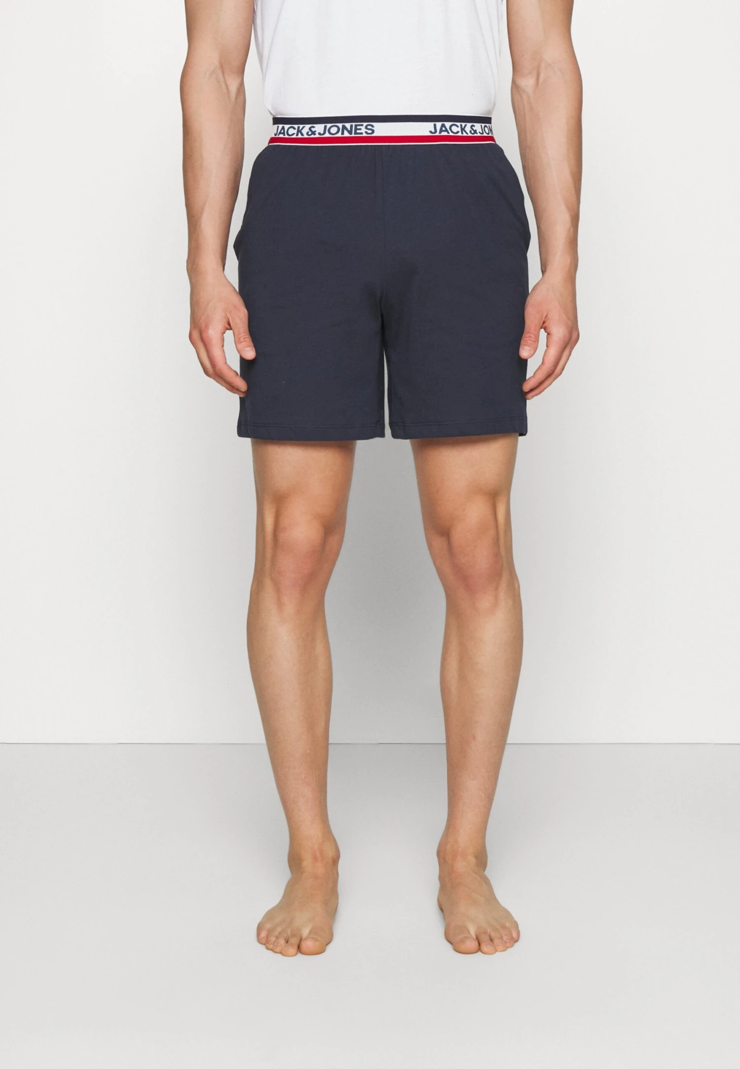 Jack & Jones Tape Shorts - Pyjamabroek - Navy Blazer 1 Jack & Jones Tape Shorts - Pyjamabroek - Navy Blazer