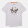 Jack & Jones Junior Jorheader Crew Neck- T-Shirt Print - Bright White