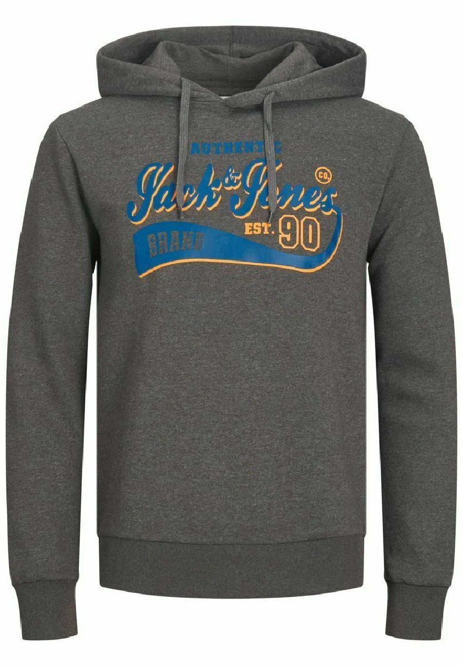 Jack & Jones JjelogoCol Noos Pls - Hoodie - Dark Grey Melange 7 Jack & Jones JjelogoCol Noos Pls - Hoodie - Dark Grey Melange - Afbeelding 7