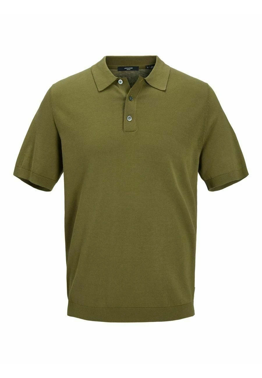 JACK&JONES Premium Klassisches - Poloshirt - Martini Olive 4 JACK&JONES Premium Klassisches - Poloshirt - Martini Olive - Afbeelding 4