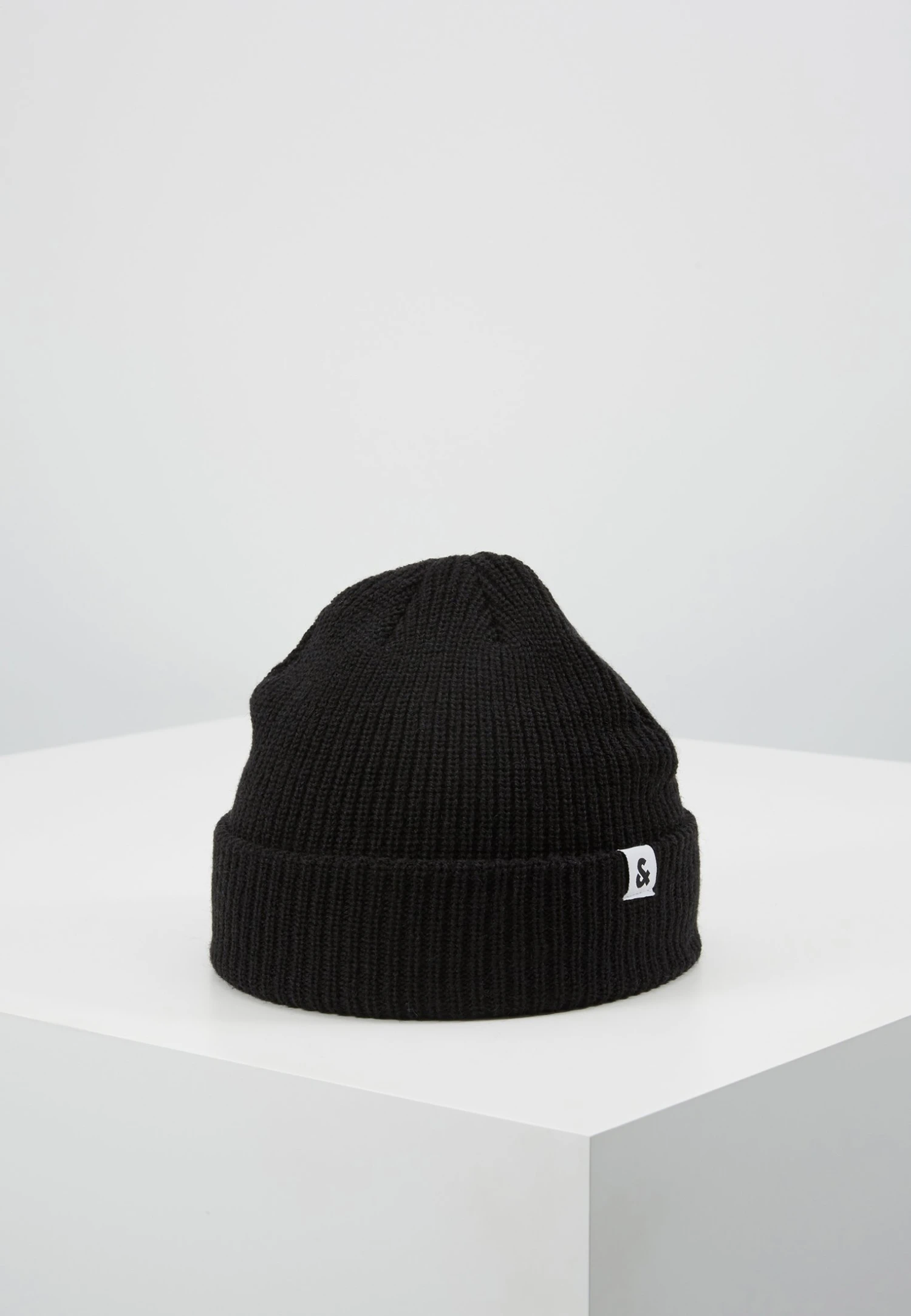 Jack & Jones Jactwisted Short Beanie - Muts - Black 1 Jack & Jones Jactwisted Short Beanie - Muts - Black