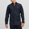 Jack & Jones Jprblaparker Detail L S Noos - Overhemd - Perfect Navy