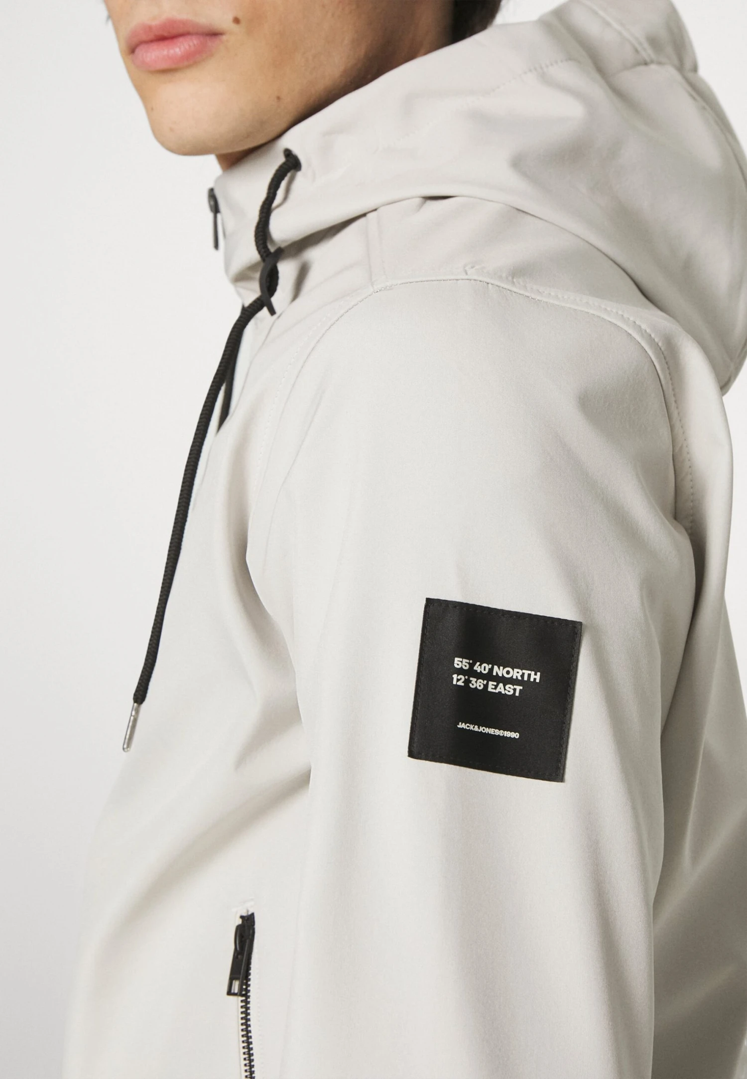 Jack & Jones Basic Noos - Outdoorjas - Moonbeam 5 Jack & Jones Basic Noos - Outdoorjas - Moonbeam - Afbeelding 5