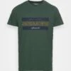 Jack & Jones Jorfriday Tee Crew Neck - T-Shirt Print - Trekking Green